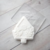 Floral Bird House - Acrylic Fondant Embosser With Optional Cutter