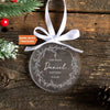 Personalized Baptism Ornament