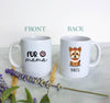 Personalized Dog Dad Mug - White Ceramic Custom Mug