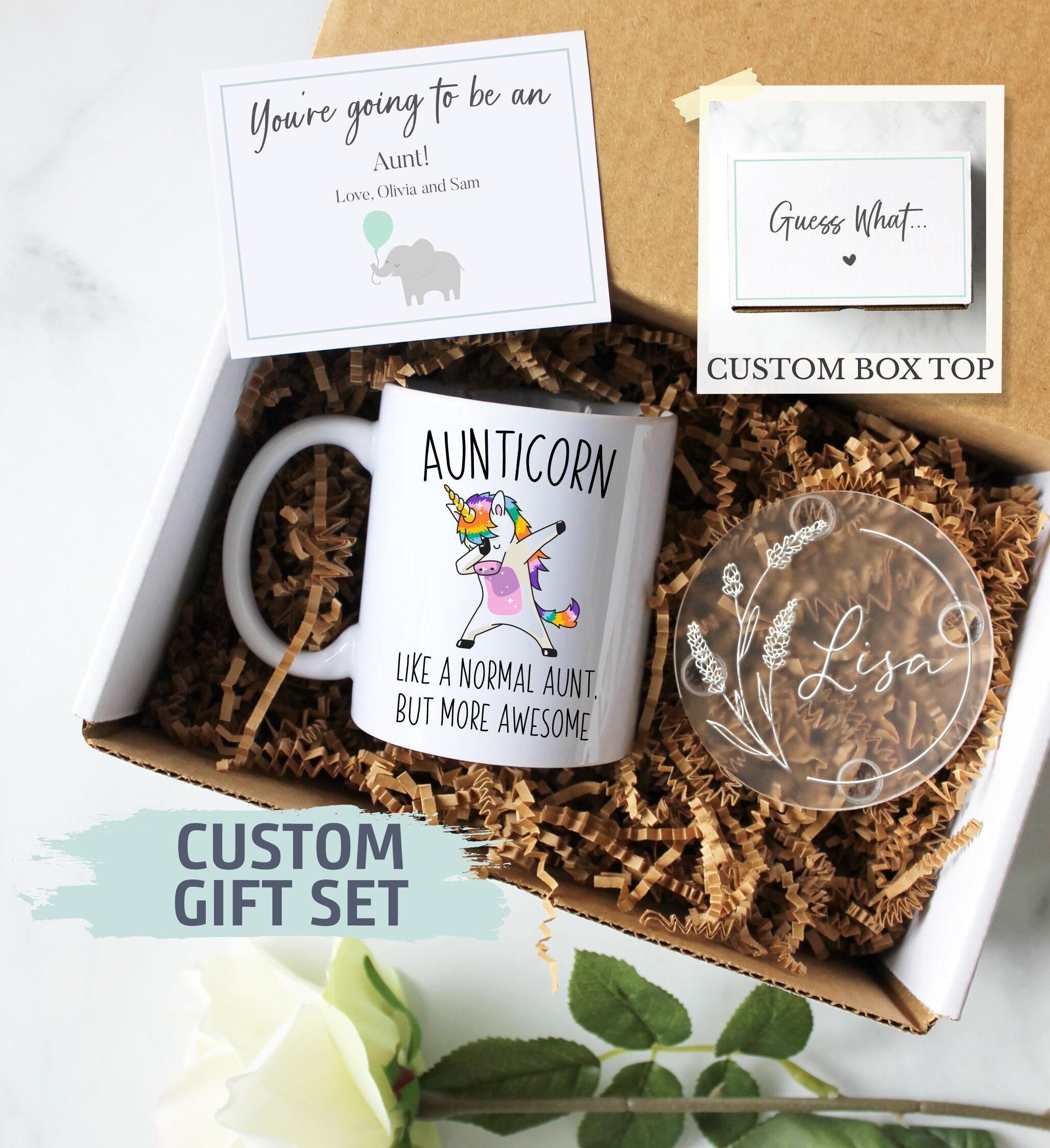 Personalized Aunt Gift Box - Aunticorn