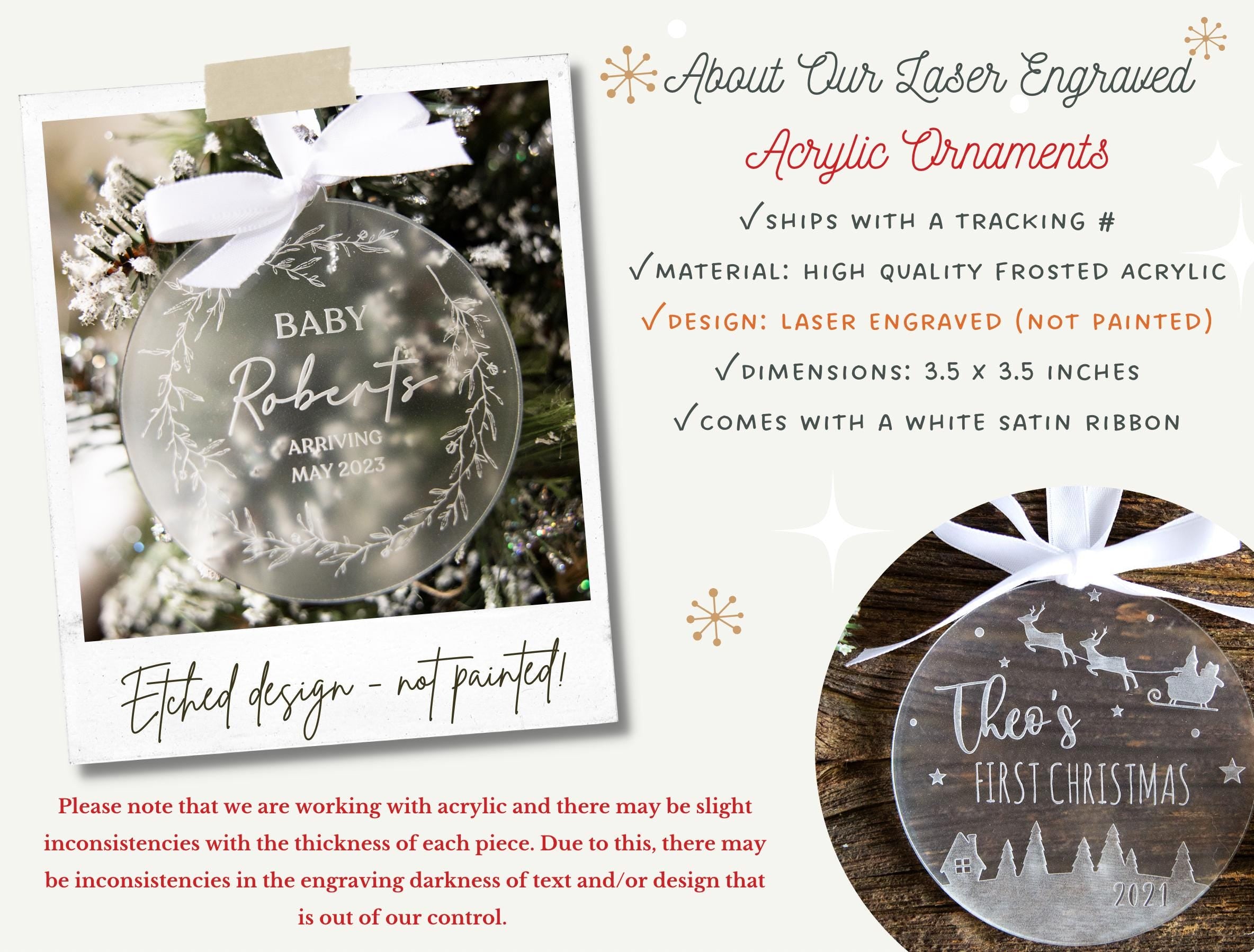 Personalized Thank You Godmother Godfather Ornament