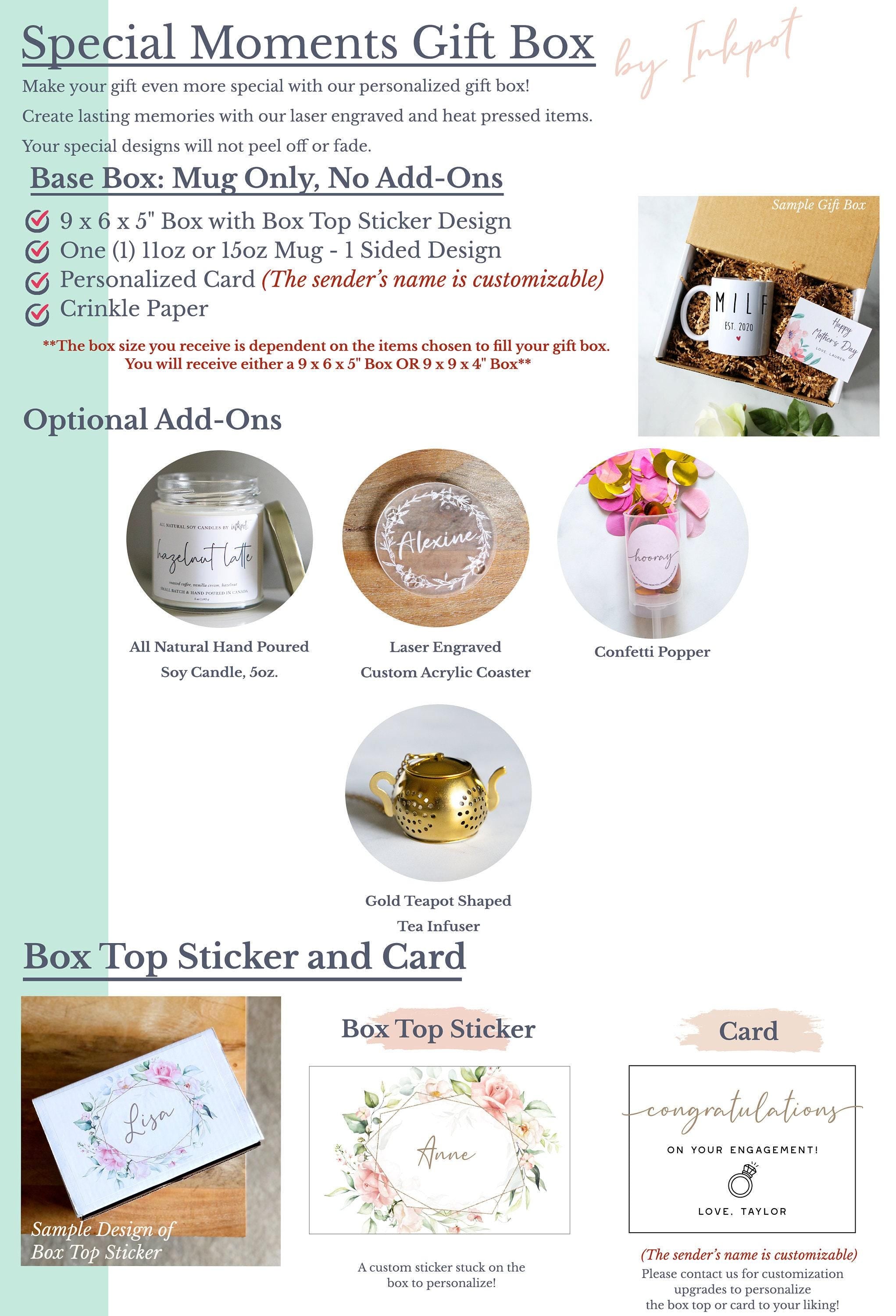 Couple Engagement Gift Box - Hubby and Wifey Gift Box