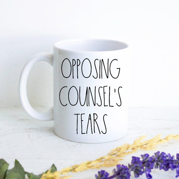 Opposing Counsel's Tears Mug