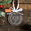 Our First Christmas Married Mr Mrs Ornament