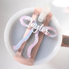Personalized Bow Tumbler Name Plate Quencher H2.0