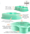 Floral Pattern Acrylic Fondant Embosser With Cutter