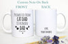 Promoted from Cat Mom and Dad to Human Individual OR Mug Set