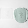 Hello Little One Acrylic Fondant Embosser With Cutter