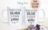 Promoted from Dog Mom and Dad to Human - White Ceramic Mug