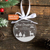 Custom Baby's First Christmas Ornament