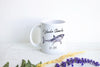 Uncle Shark Watercolor - White Ceramic Mug