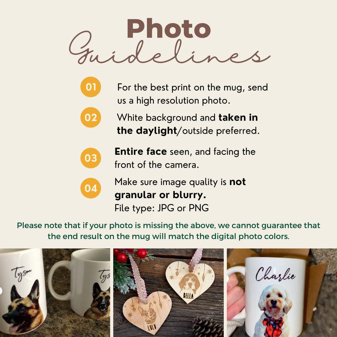 Personalized Siberian Cat Mom and Dad Individual or Mug Set- White Ceramic Custom Mug