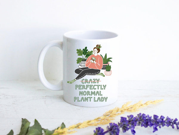 Plant Lady - White Ceramic Mug