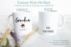 Grandpa and Grandma EST Individual or Mug Set #5 - White Ceramic Mug