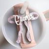 Personalized Bow Tumbler Name Plate Quencher H2.0