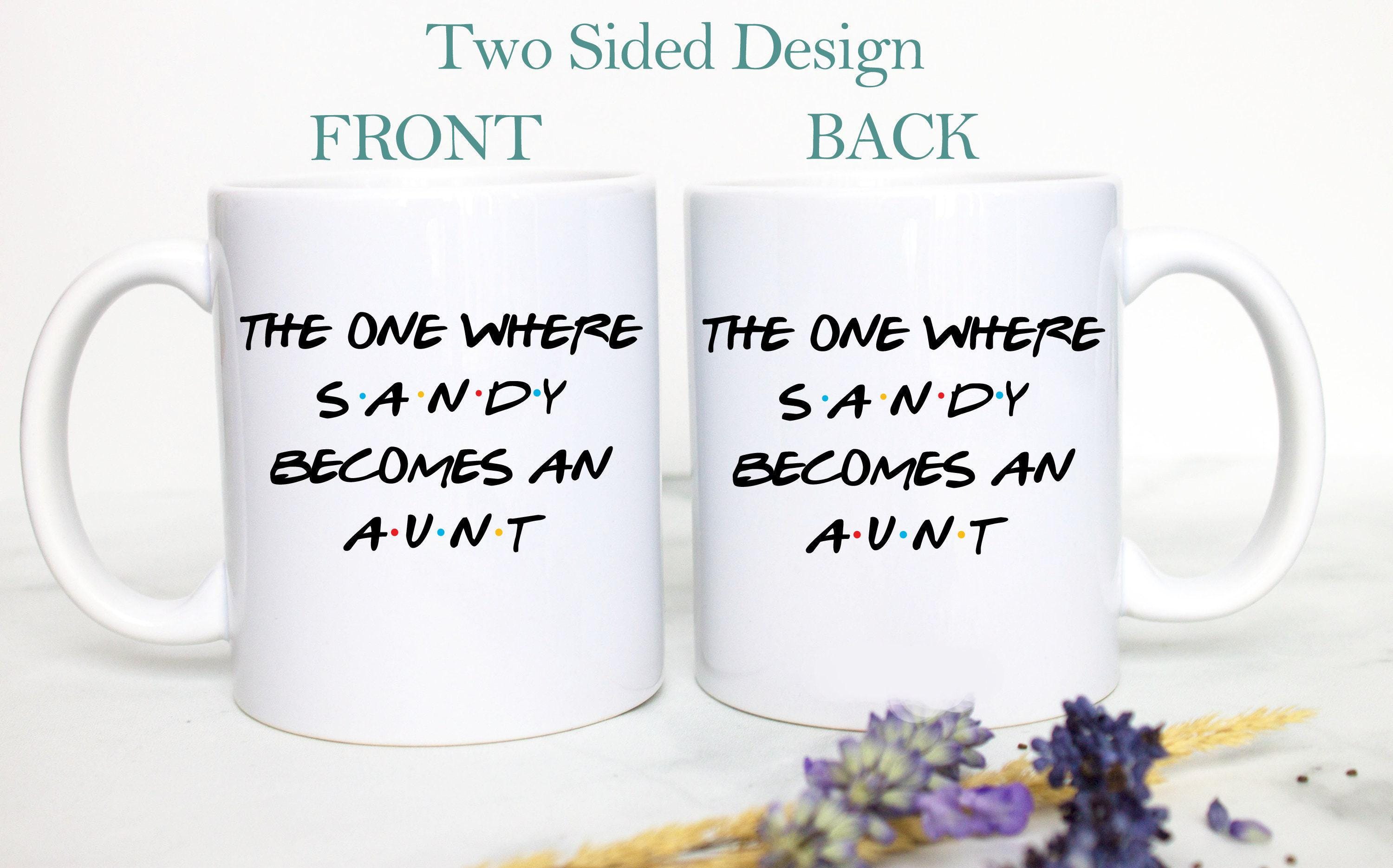Personalized Aunt - White Ceramic Mug