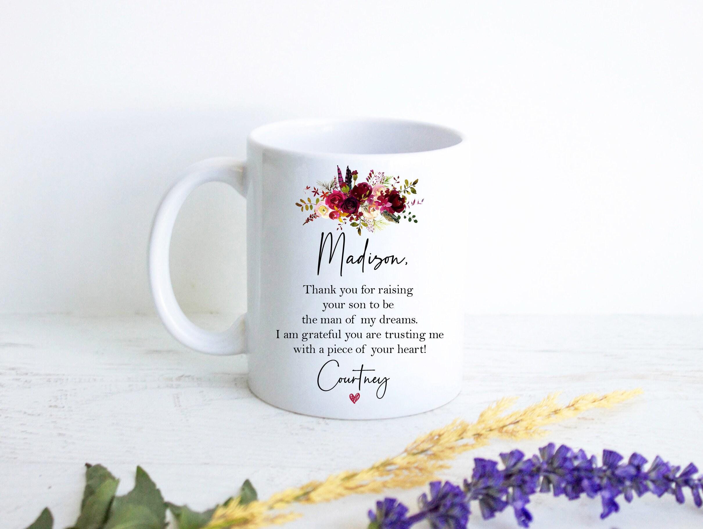 Future Mother In Law Gift #7 Custom Name - White Ceramic Mug
