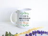 If Found In Microwave Please Return To Nana Greenery - White Ceramic Mug