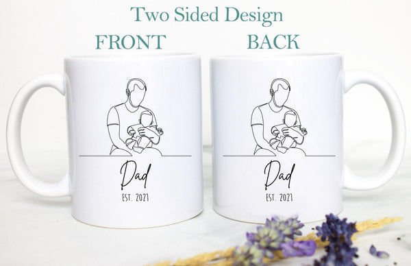 New Dad EST Mug