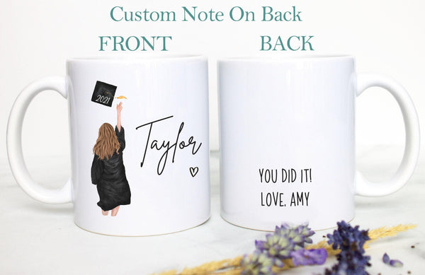 Custom Graduation Gift, Grad School Mug, Masters Student, Masters Degree Gift, University Graduate, Personalized High School Graduation