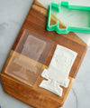 Birthday Cake - Acrylic Fondant Embosser With Optional Cutter