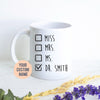 Custom New Doctor Mug