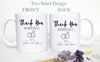 Thank You For Marrying Us Officiant Custom - White Ceramic Mug
