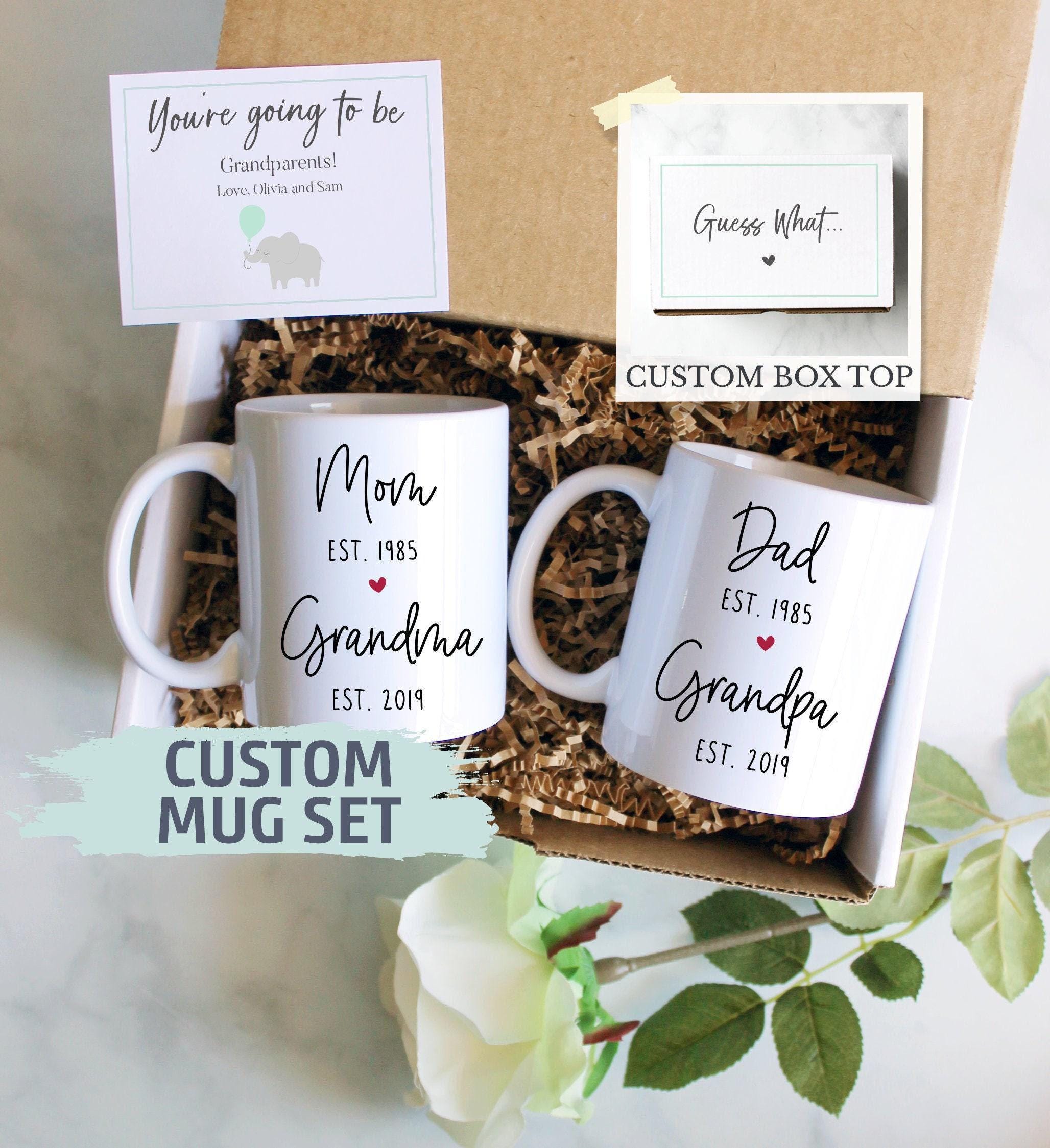 Pregnancy Announcement Gift Box | Promoted Grandma and Grandpa