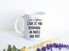 Personalized Wow Look At You Becoming an Uncle And Shit - White Ceramic Mug