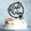 Custom Name Babee Cake Topper