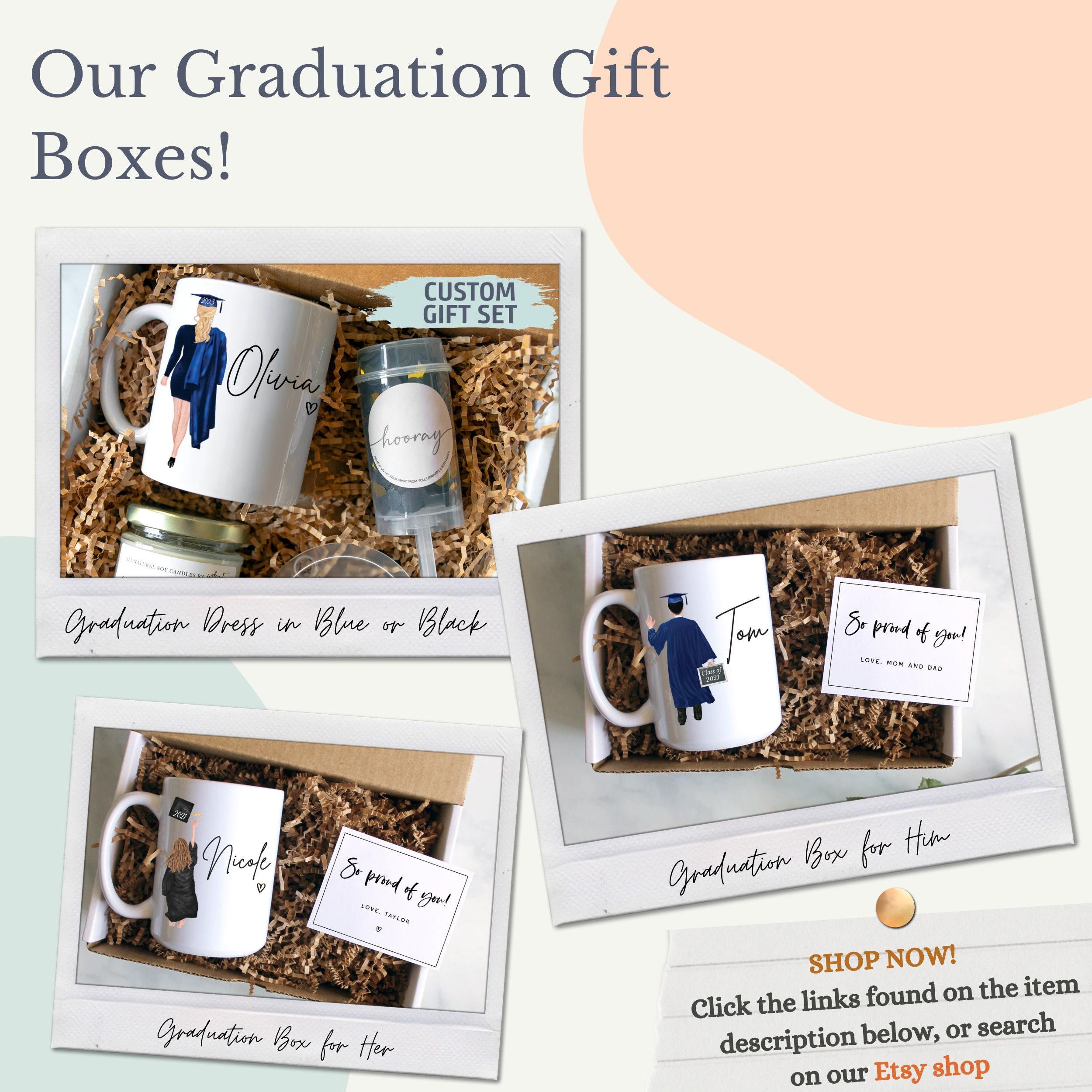 Custom Graduation Gift for Him, Grad School Mug, Masters Student, Masters Degree Gift, University Grad, Personalized High School Graduation