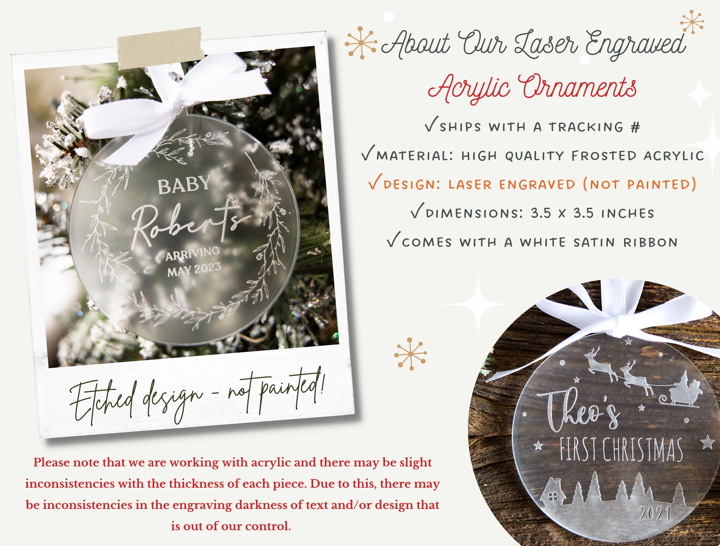 Personalized Thank You Godmother Godfather Ornament