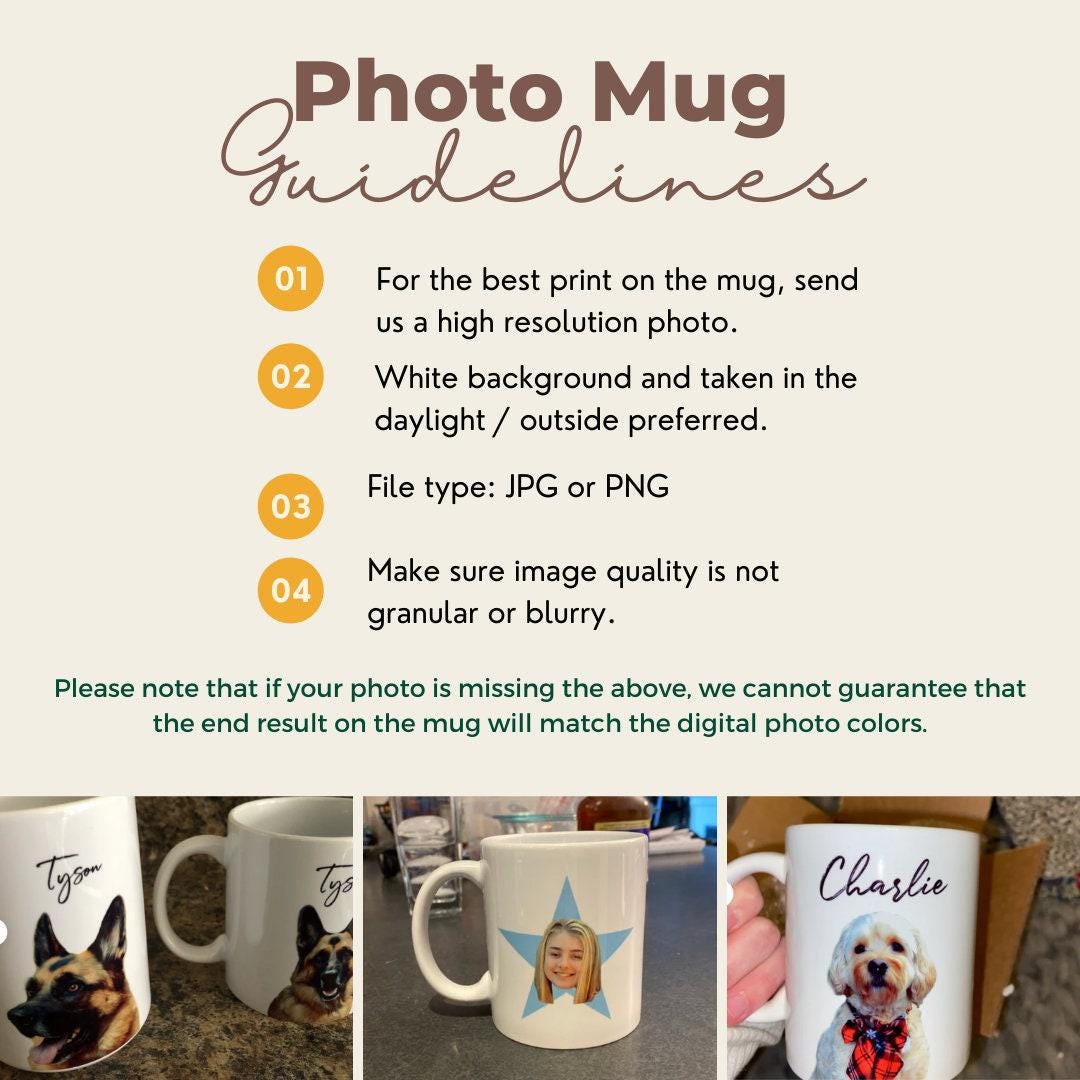 Personalized Custom Mug, Personalised Mug, Customized Mug, Custom Gift, Design Your Own Mug, Personalized Mug With Text and Image, Logo Mug