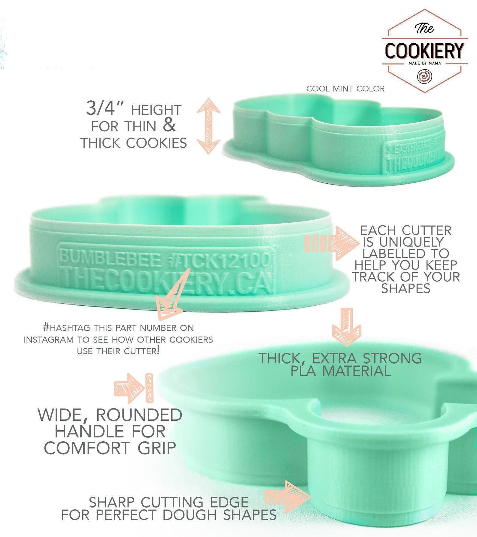 Merry Christmas Fondant Embosser Stamp and Cutter