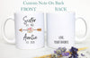 Aunt Promoted to Godmother Uncle Godfather Individual OR Mug Set