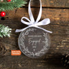 Personalized Engaged Ornament
