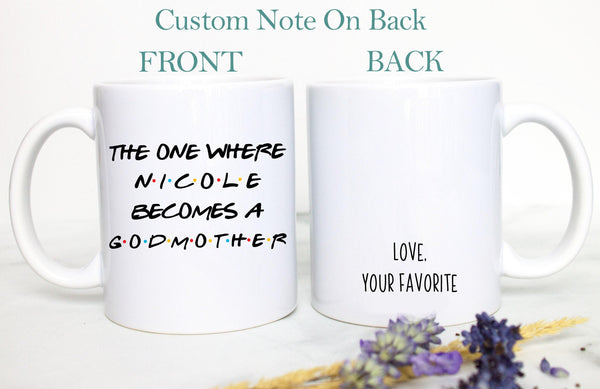 Godfather and Godmother Individual OR Mug Set