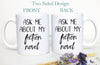 Gift for Writer Ask Me About My Fiction Novel