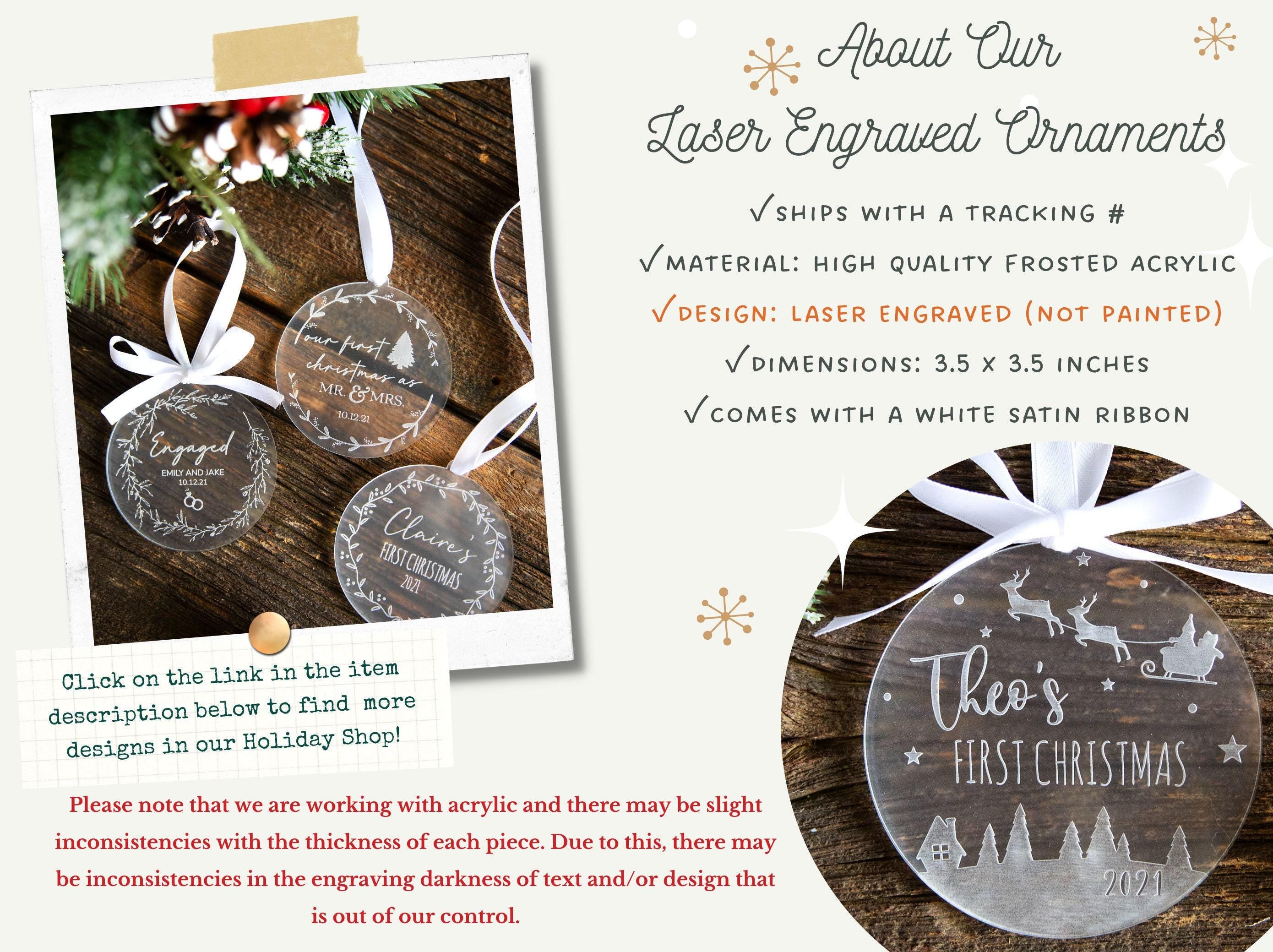 Custom Promoted to Mom Or Dad Ornament