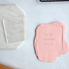 Happy Mother's Day Fondant Embosser Stamp and Cutter