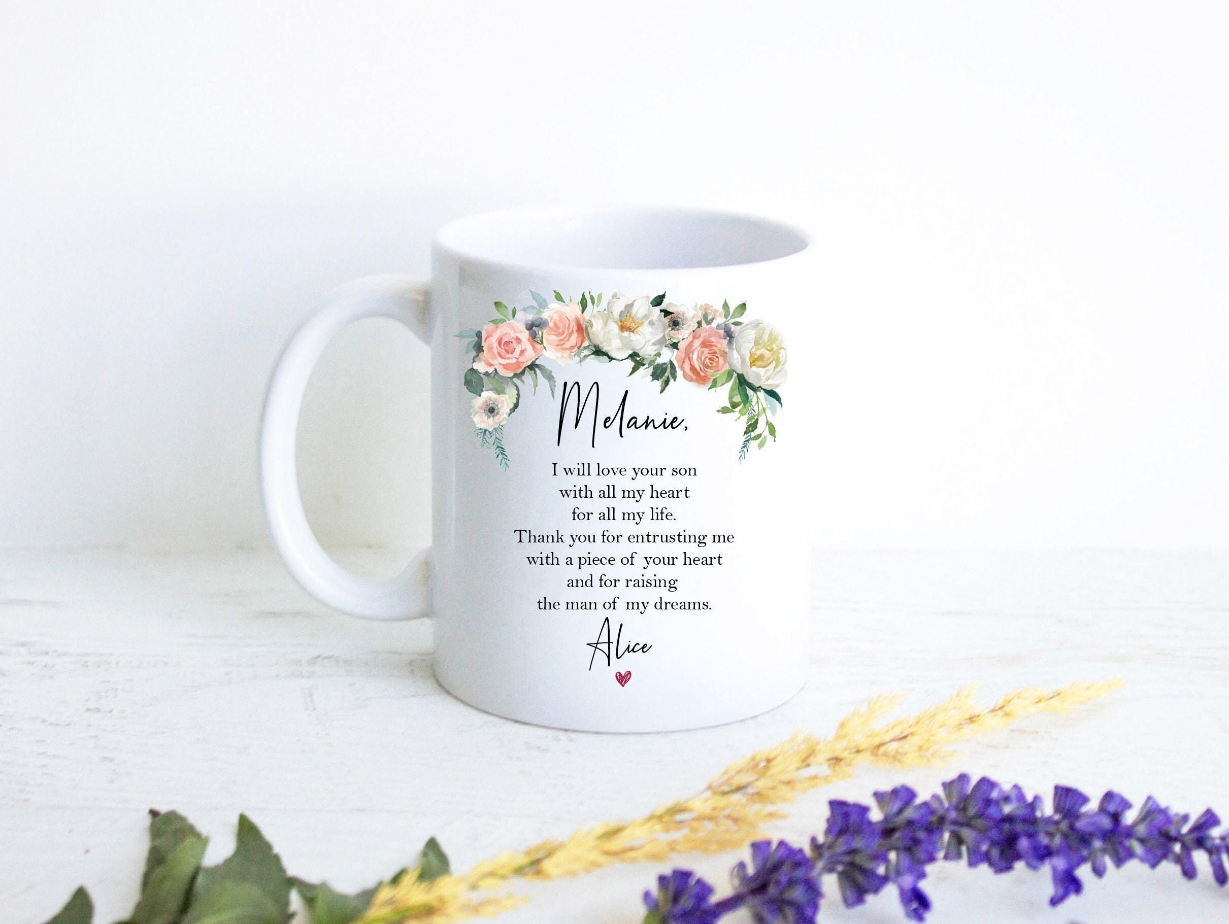 Future Mother In Law Gift #4 Custom Name - White Ceramic Mug