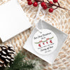 Family of Four Christmas Ornament 2025 | Custom Baby's First Christmas Family Ornament, New Baby Ornament, New Parents Gift,Family of 4
