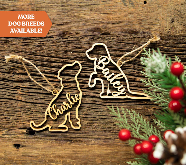 Personalized Dog Ornament