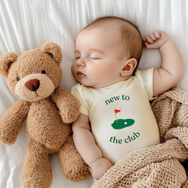 Best Dad By Par Shirt, New To The Club Onesie, Matching Dad Baby Outfit, First Fathers Day Gift, Golf Dad Shirt