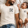 Matching Dad And Baby Shirts, DADA MINI Outfit, Daddy And Me Matching Set, New Dad Fathers Day Gift