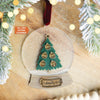 Personalized Family Ornament - Custom Snowglobe