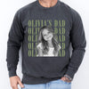 Comfort Colors® Custom Dad Photo Sweatshirt or Shirt, Personalized Vintage Dad T-Shirt, Father’s Day Gift for Dad