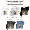Comfort Colors® Best Dad Ever Photo Shirt or Sweatshirt, Custom Dad Shirt, Personalized Photo T-Shirt, Father’s Day Gift