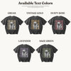 Comfort Colors® Custom Pet Photo Shirt or Sweatshirt, Personalized Pet Name T-Shirt, Vintage Dog & Cat Shirt