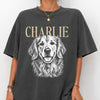 Comfort Colors® Custom Pet Photo Shirt or Sweatshirt, Personalized Pet Name T-Shirt, Vintage Dog & Cat Portrait Shirt